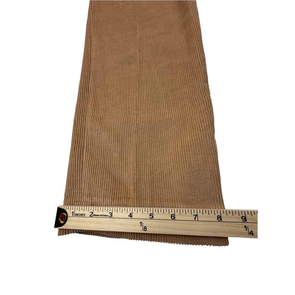 Oleg Cassini Men's 32x30/31 Camel 75% Silk Corduroy Pants NWT Flat Front - Picture 13 of 14